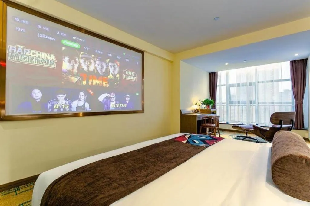 Bed in James Joyce Coffetel· Xianyang Renmin Road Central Square Store