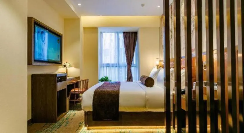 Bed in James Joyce Coffetel· Xianyang Renmin Road Central Square Store