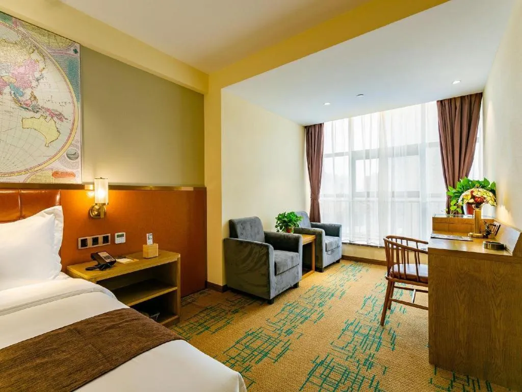 Bed in James Joyce Coffetel· Xianyang Renmin Road Central Square Store