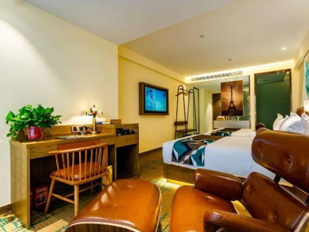 Bed in James Joyce Coffetel· Xianyang Renmin Road Central Square Store