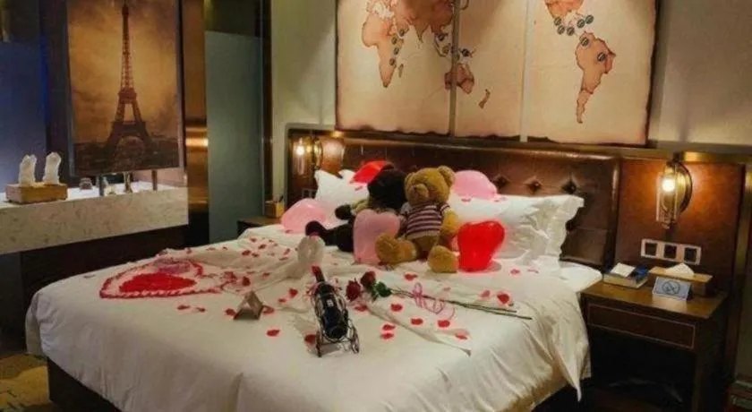 Bed in James Joyce Coffetel· Xianyang Renmin Road Central Square Store