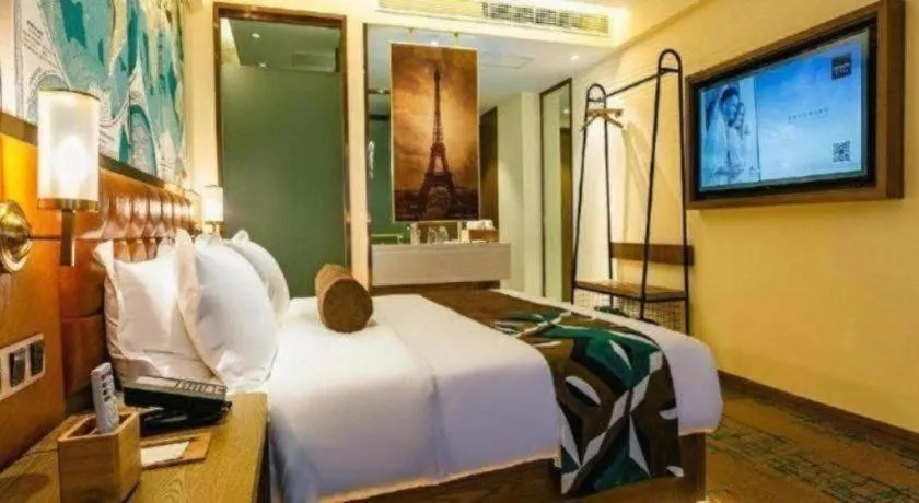 Bed in James Joyce Coffetel· Xianyang Renmin Road Central Square Store