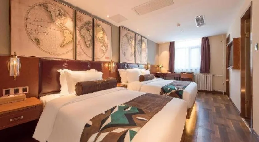 Bed in James Joyce Coffetel· Xianyang Renmin Road Central Square Store