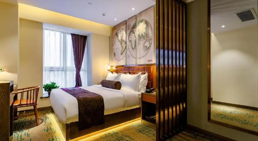 Bed in James Joyce Coffetel· Xianyang Renmin Road Central Square Store