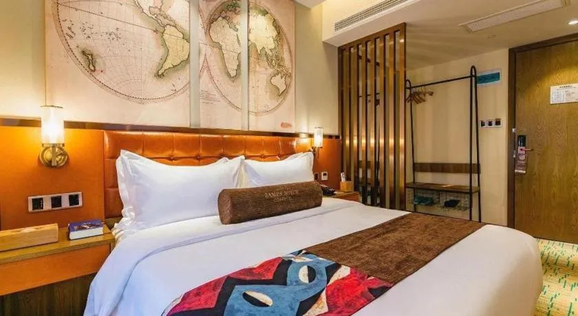 Bed in James Joyce Coffetel· Xianyang Renmin Road Central Square Store