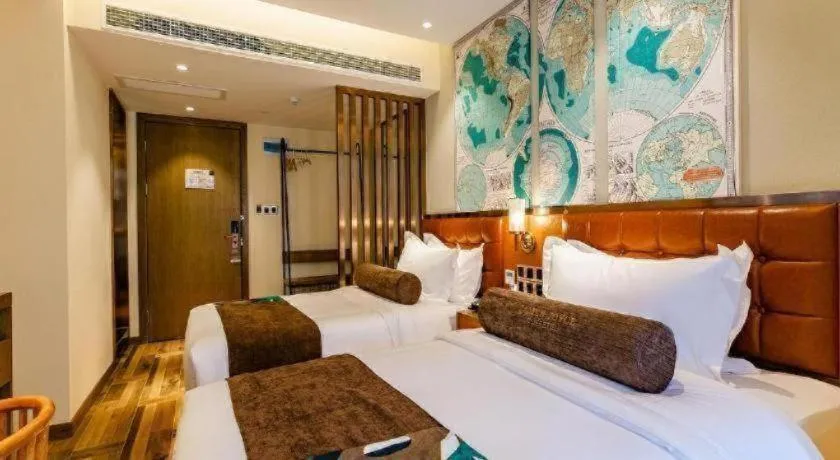 Bed in James Joyce Coffetel· Xianyang Renmin Road Central Square Store