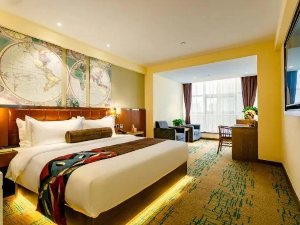 Bed in James Joyce Coffetel· Xianyang Renmin Road Central Square Store