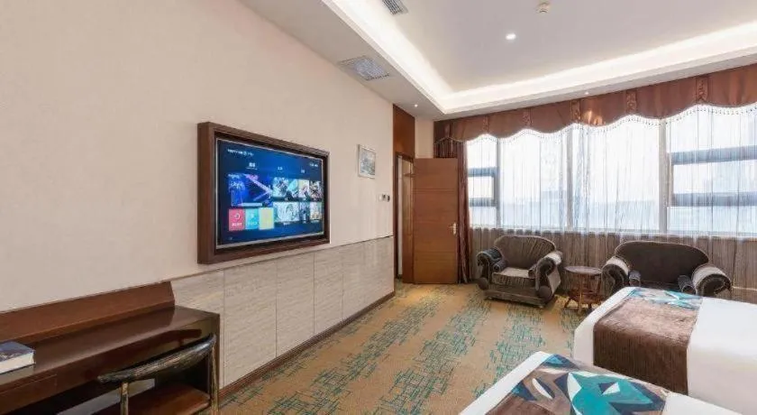 Bed in James Joyce Coffetel· Tianjin Olympic Center Lingbin Road Metro Station