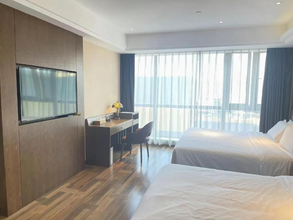 Bed in James Joyce Coffetel· Chengdu Shuangliu Airport Haibing City Wanda