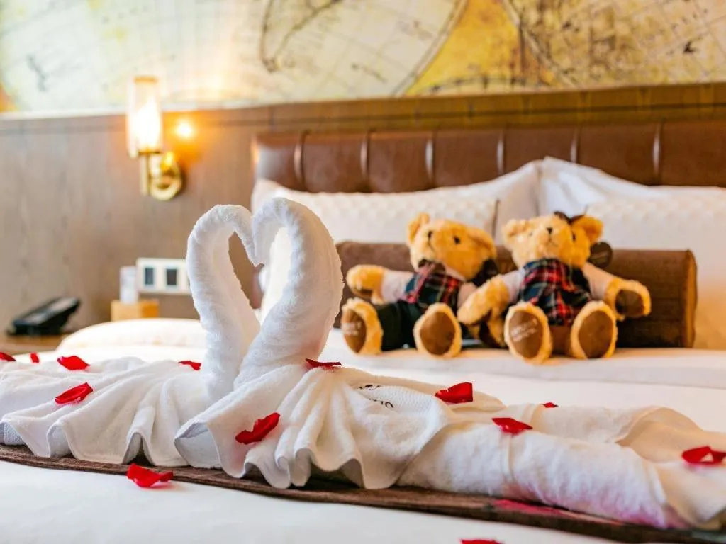 Bed in James Joyce Coffetel· Chengdu Shuangliu Airport Haibing City Wanda