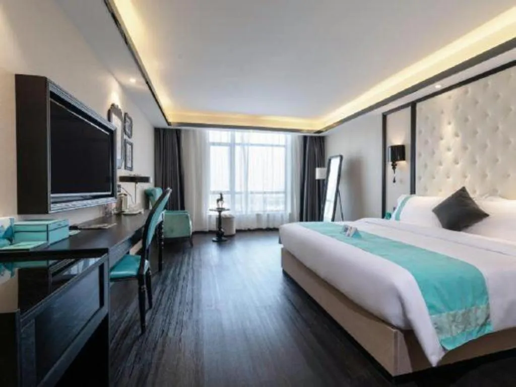 Bed in Xana Hotelle· Dongguang Chang'An Binhaiwan Jian'An Road