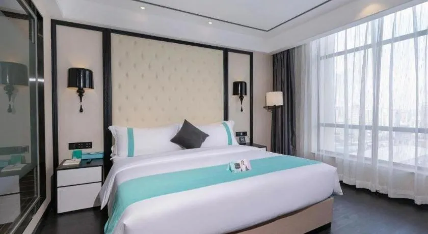 Bed in Xana Hotelle· Dongguang Chang'An Binhaiwan Jian'An Road