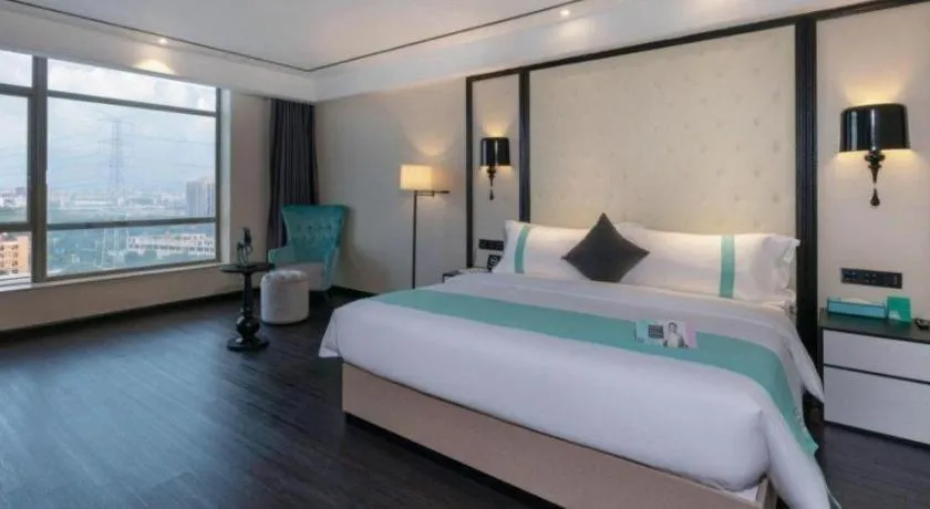 Bed in Xana Hotelle· Dongguang Chang'An Binhaiwan Jian'An Road