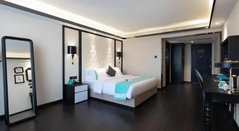 Bed in Xana Hotelle· Dongguang Chang'An Binhaiwan Jian'An Road Bed in Xana Hotelle· Dongguang Chang'An Binhaiwan Jian'An Road