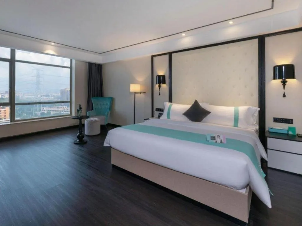 Bed in Xana Hotelle· Dongguang Chang'An Binhaiwan Jian'An Road