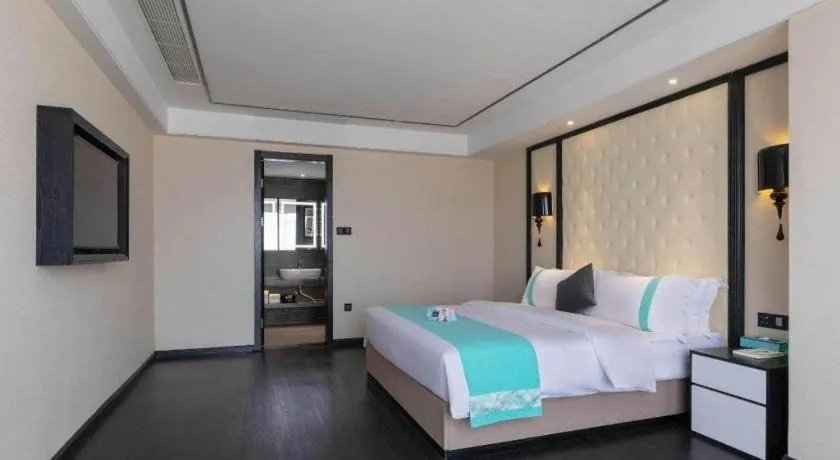 Bed in Xana Hotelle· Dongguang Chang'An Binhaiwan Jian'An Road