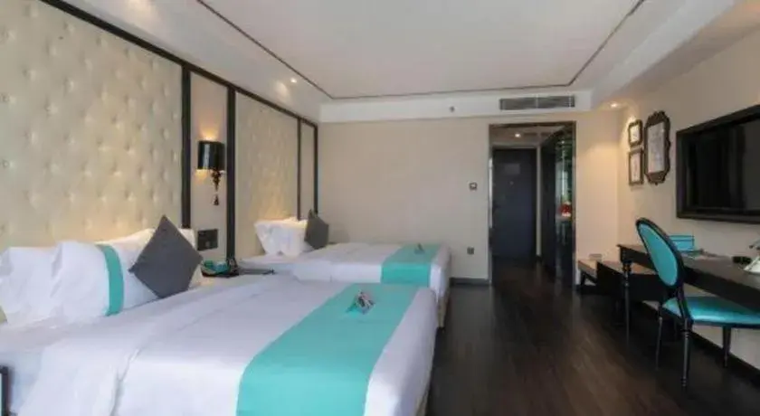 Bed in Xana Hotelle· Dongguang Chang'An Binhaiwan Jian'An Road Bed in Xana Hotelle· Dongguang Chang'An Binhaiwan Jian'An Road