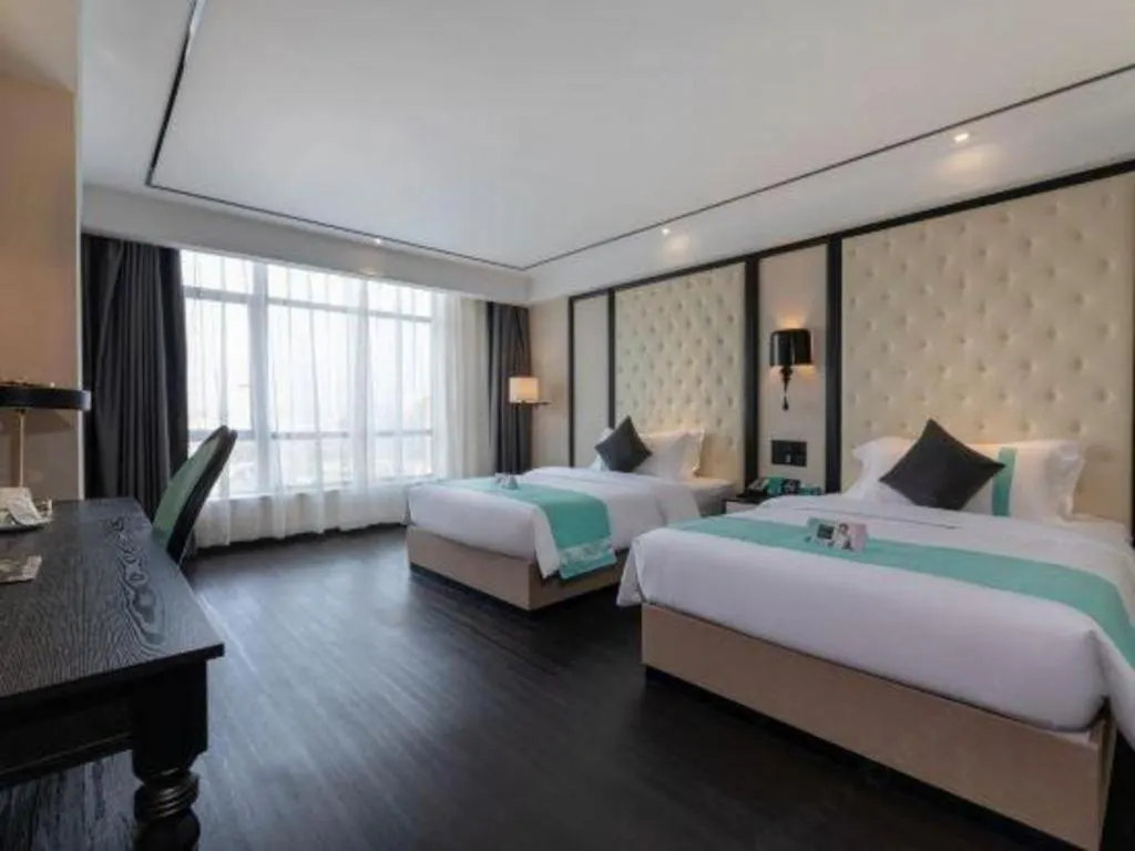 Bed in Xana Hotelle· Dongguang Chang'An Binhaiwan Jian'An Road