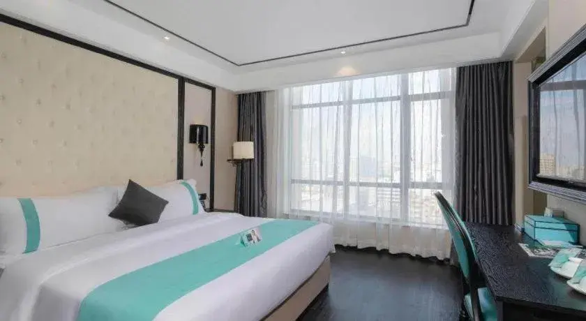 Bed in Xana Hotelle· Dongguang Chang'An Binhaiwan Jian'An Road Bed in Xana Hotelle· Dongguang Chang'An Binhaiwan Jian'An Road