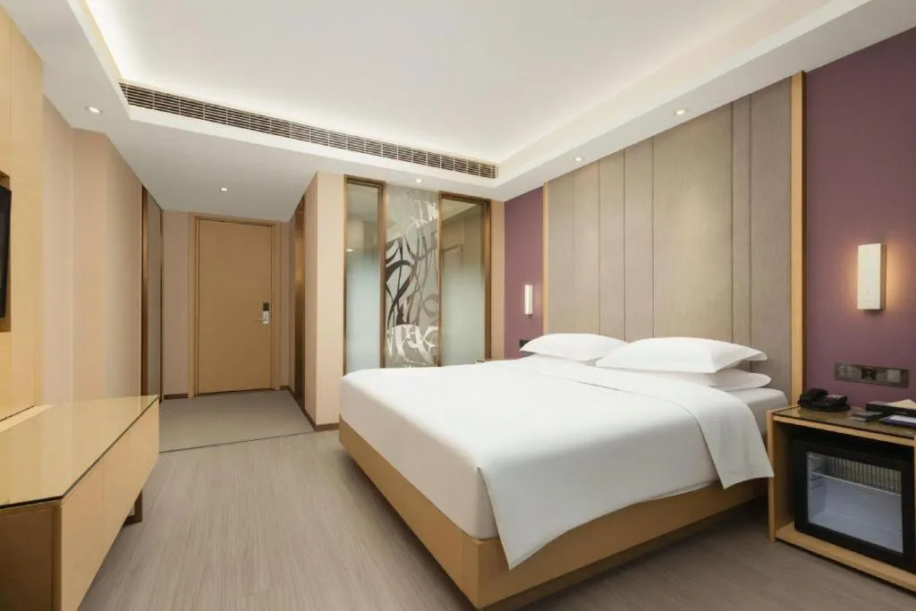 Bed in Lavande Hotels· Jingzhou Jianli