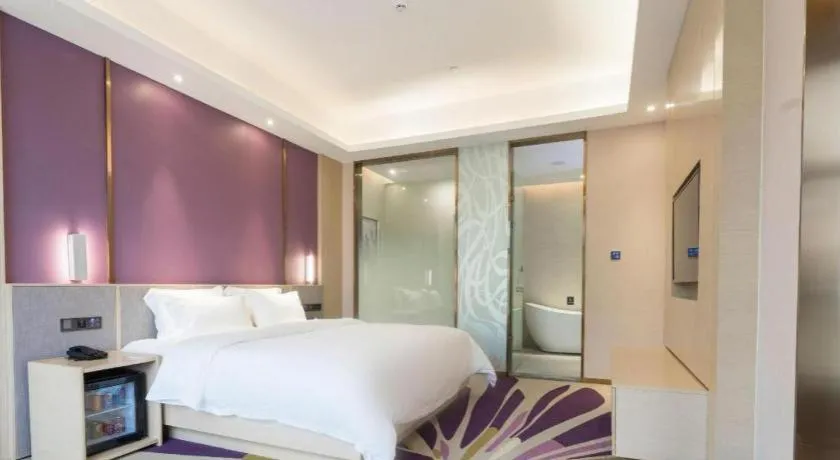 Bed in Lavande Hotels· Jingzhou Jianli