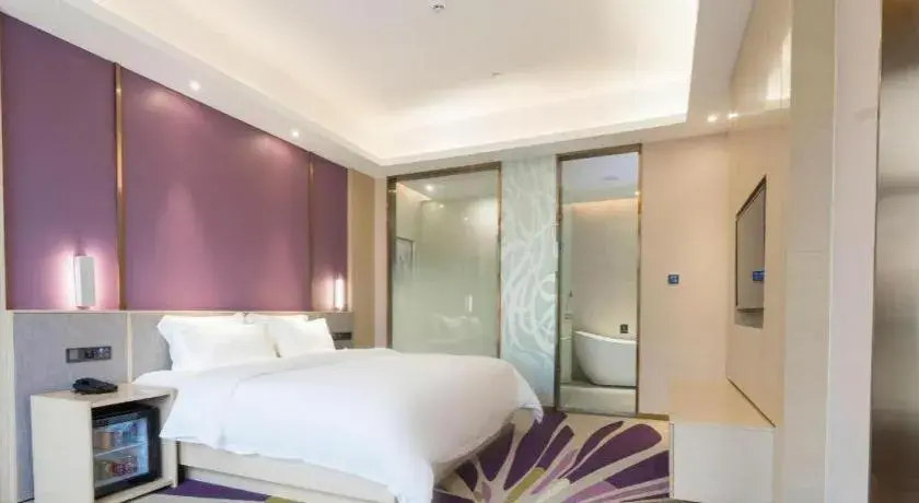 Bed in Lavande Hotels· Jingzhou Jianli Bed in Lavande Hotels· Jingzhou Jianli