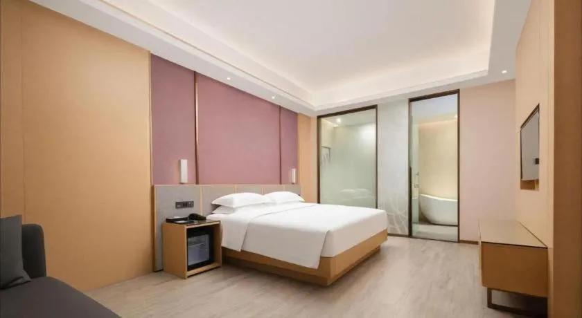 Bed in Lavande Hotels· Jingzhou Jianli
