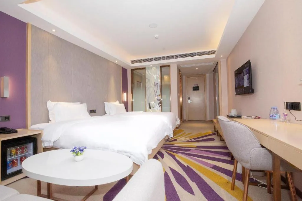Bed in Lavande Hotels· Jingzhou Jianli
