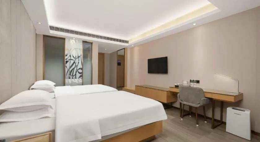 Bed in Lavande Hotels· Jingzhou Jianli
