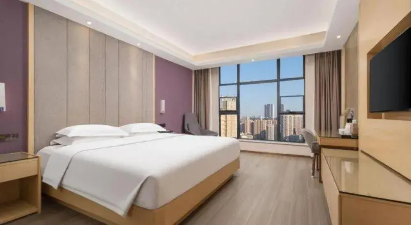 Bed in Lavande Hotels· Jingzhou Jianli Bed in Lavande Hotels· Jingzhou Jianli