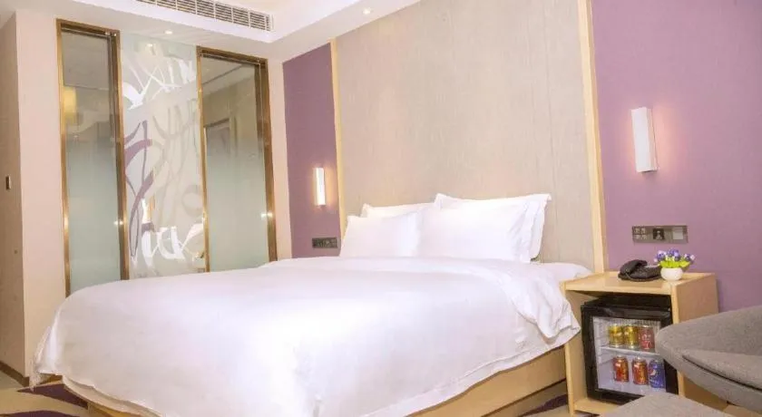 Bed in Lavande Hotels· Jingzhou Jianli