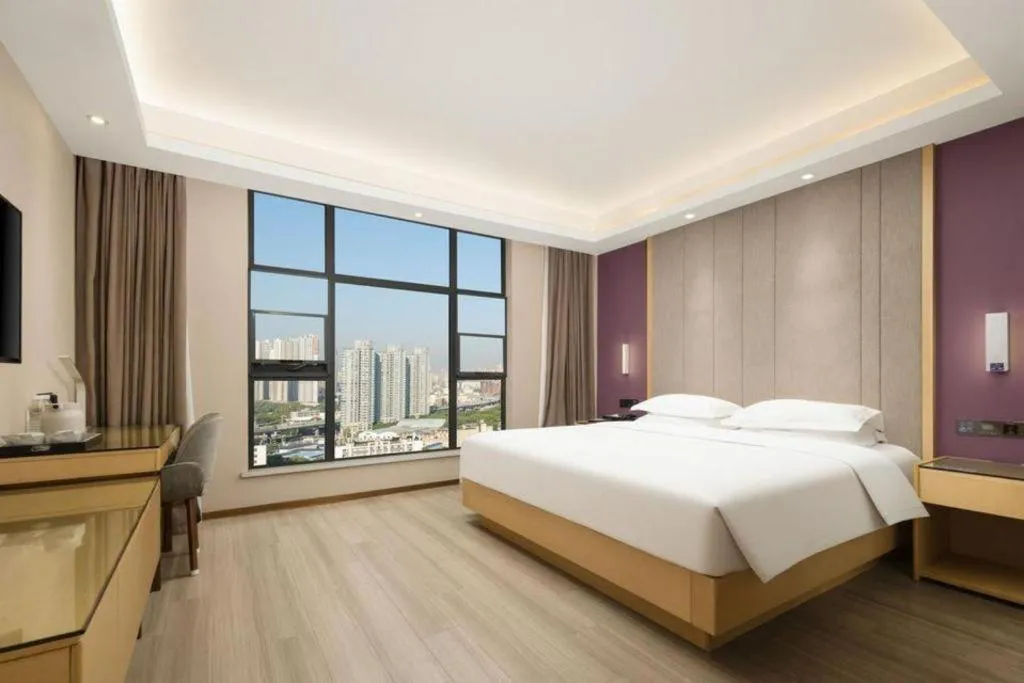 Bed in Lavande Hotels· Jingzhou Jianli