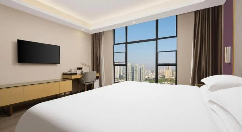 Bed in Lavande Hotels· Jingzhou Jianli