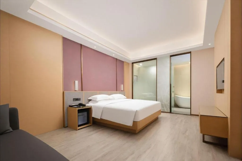 Bed in Lavande Hotels· Jingzhou Jianli