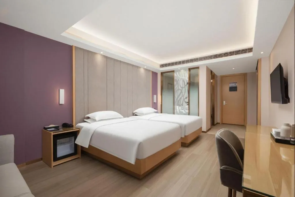 Bed in Lavande Hotels· Jingzhou Jianli