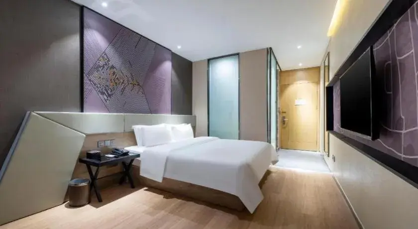 Bed in IU Hotels· Tianjin Houtai Chengjian University Haitai Industrial Park Bed in IU Hotels· Tianjin Houtai Chengjian University Haitai Industrial Park