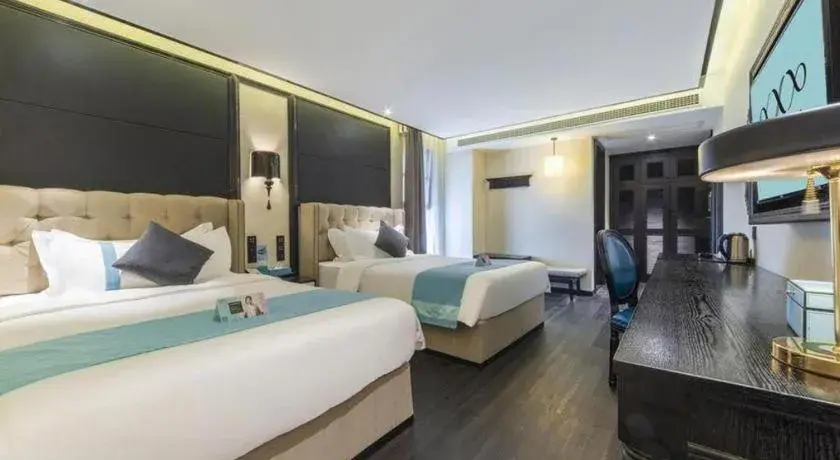 Bed in Xana Hotelle Nanchang Tengwang Pavilion Wanshougong Bed in Xana Hotelle Nanchang Tengwang Pavilion Wanshougong