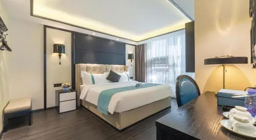 Bed in Xana Hotelle Nanchang Tengwang Pavilion Wanshougong Bed in Xana Hotelle Nanchang Tengwang Pavilion Wanshougong