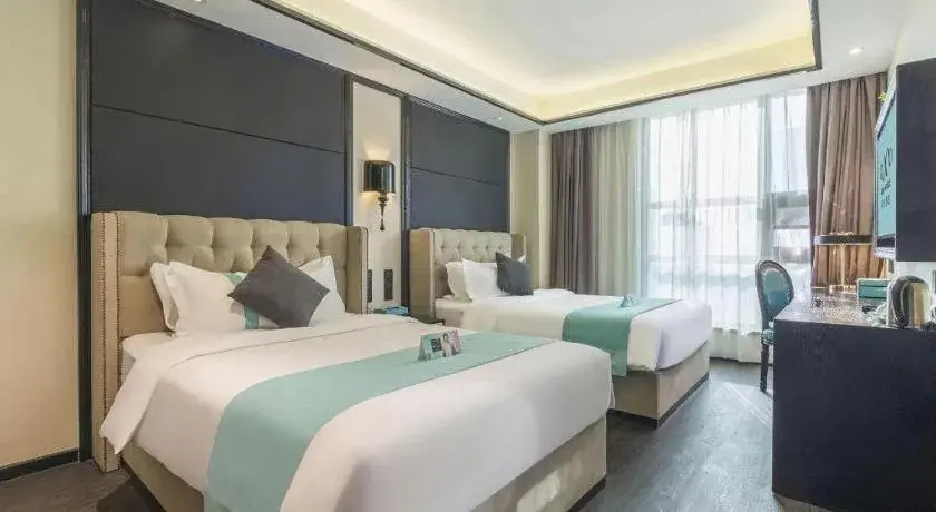 Bed in Xana Hotelle Nanchang Tengwang Pavilion Wanshougong Bed in Xana Hotelle Nanchang Tengwang Pavilion Wanshougong