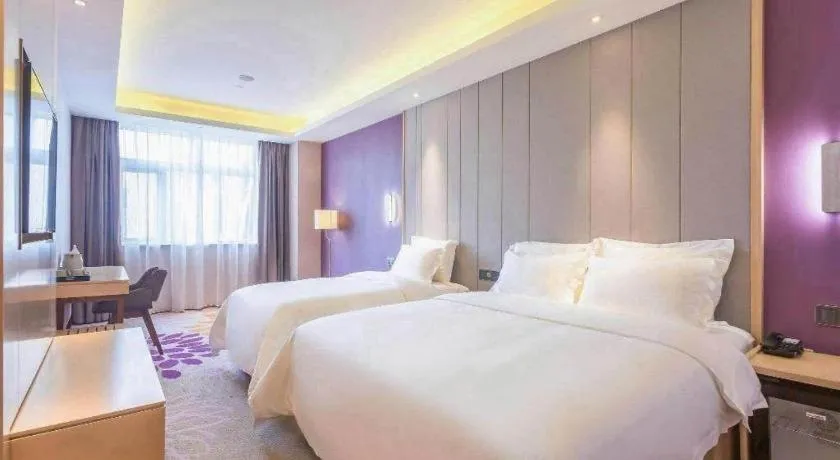 Bed in Lavande Hotel Beijing Yizhuang Development Zone JD Headquarter