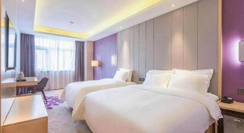 Bed in Lavande Hotel Beijing Yizhuang Development Zone JD Headquarter
