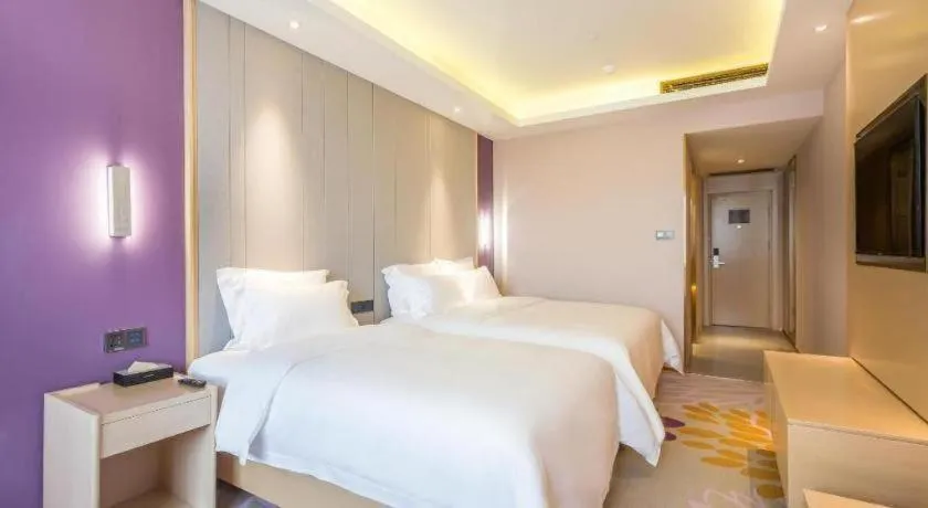 Bed in Lavande Hotel Beijing Yizhuang Development Zone JD Headquarter