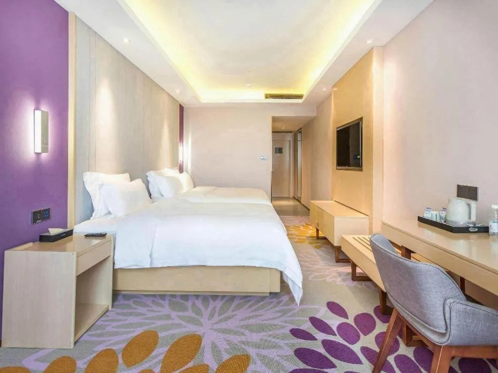 Bed in Lavande Hotel Beijing Yizhuang Development Zone JD Headquarter