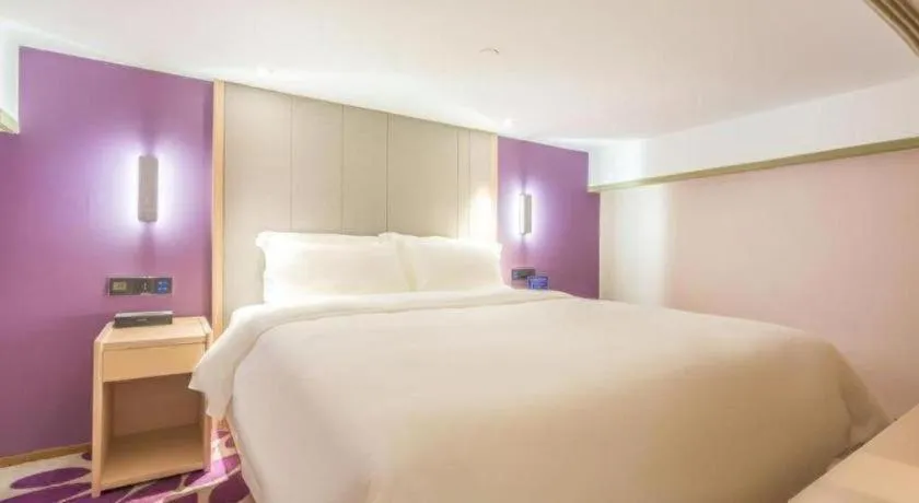 Bed in Lavande Hotel Beijing Yizhuang Development Zone JD Headquarter