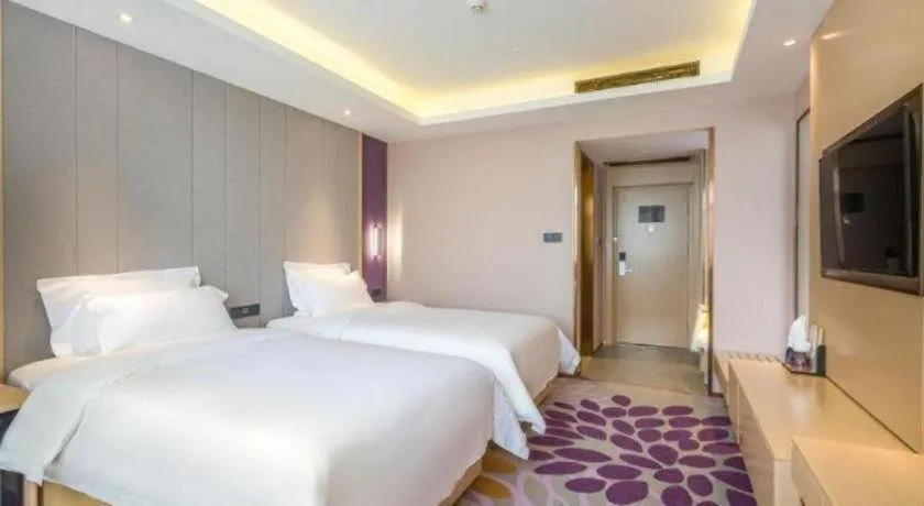 Bed in Lavande Hotel Beijing Yizhuang Development Zone JD Headquarter