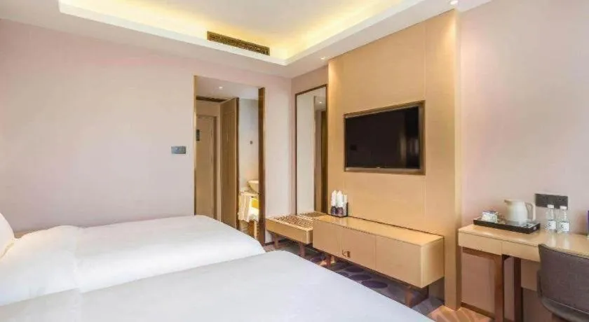 Bed in Lavande Hotel Beijing Yizhuang Development Zone JD Headquarter