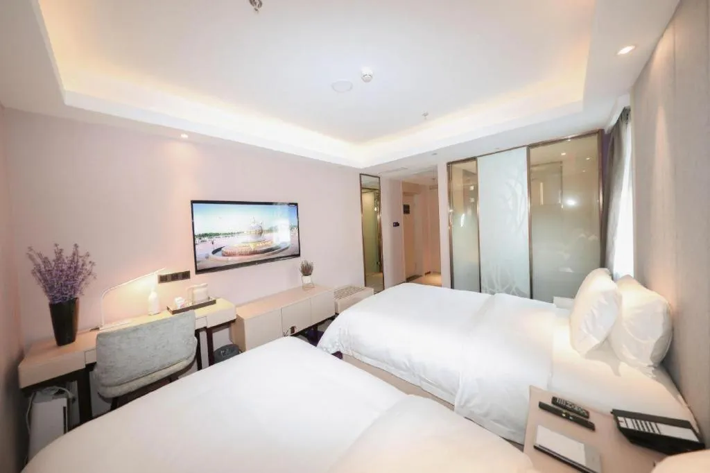 Bed in Lavande Hotel Beijing Fangshan Changyang Metro Station