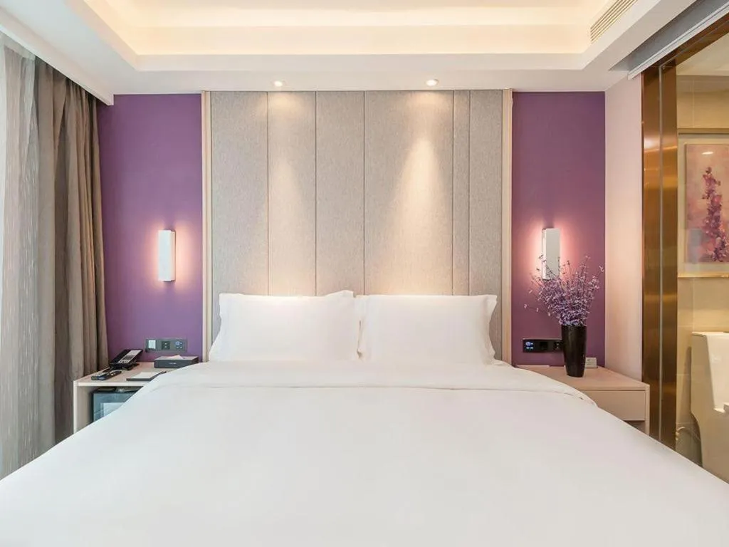 Bed in Lavande Hotel Beijing Fangshan Changyang Metro Station
