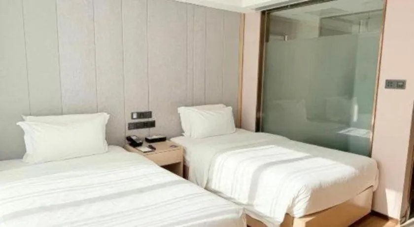 Bed in Lavande Hotel Beijing Fangshan Changyang Metro Station