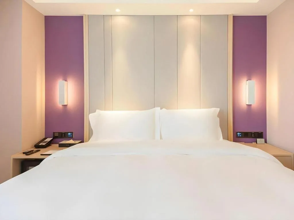 Bed in Lavande Hotel Beijing Fangshan Changyang Metro Station